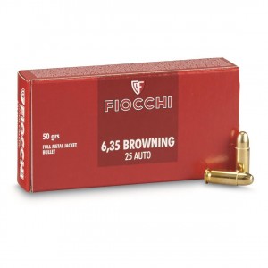 FIOCCHI 6,35 BROWNING (25AUTO)