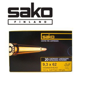 Sako 9,3 x 62 18,5g SP Hammerhead