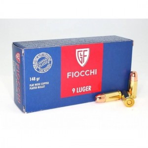 FIOCCHI 9mm LUGER (9x19) FNCP 148grs/9,6g