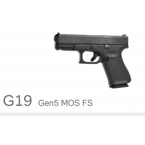 GLOCK 19 Gen5 FS / MOS