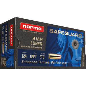 9x19 NORMA  Safeguard JHP/8g
