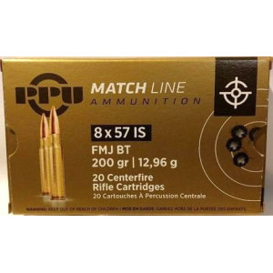 8x57IS  PPU (MATCH  FMJ BT 200gr/12,96g)