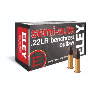 22LR ELEY semi-auto benchrest outlaw